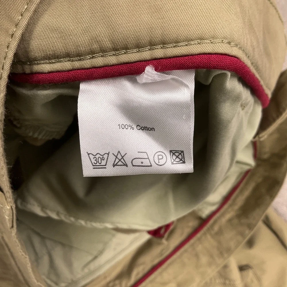 Purdey London Cargo Pants Mens 42 Khaki Tan Cotton Gun & Rifle Maker‎